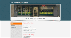 Desktop Screenshot of laundrybasketpgh.com