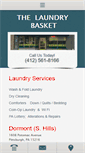Mobile Screenshot of laundrybasketpgh.com